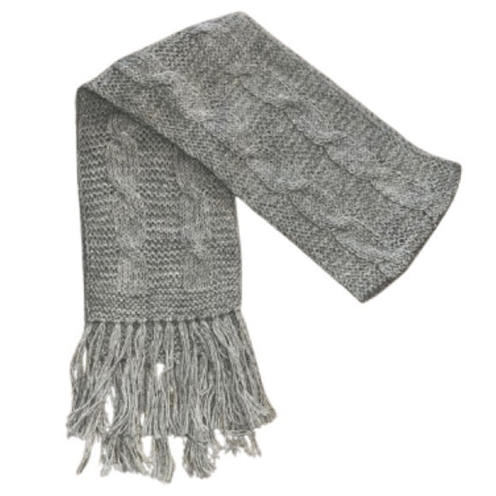 Peruvian Link alpaca collection gray scarf